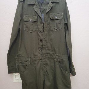 Joes Super Chic Olive Jumpsuit Shorts New w/Tags